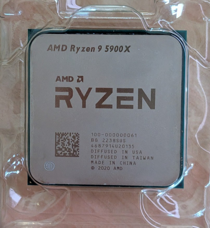 AMD Ryzen 9 5900X 3.70GHz 12 Core 100-000000061 24 Thread AM4