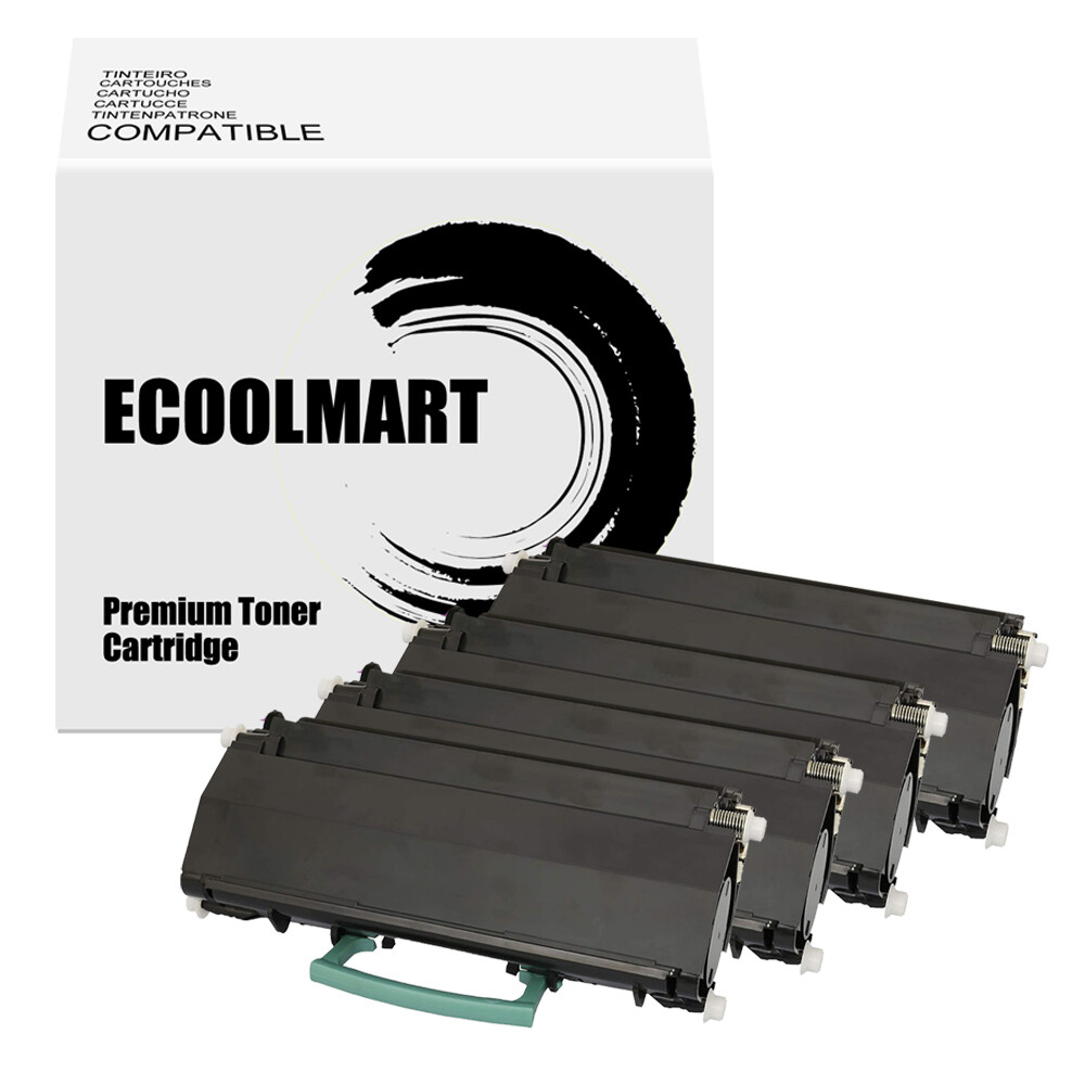 4PK Black Toner Cartridge for DELL 2330 2350 2330d 2330dn 2350d 2350dn