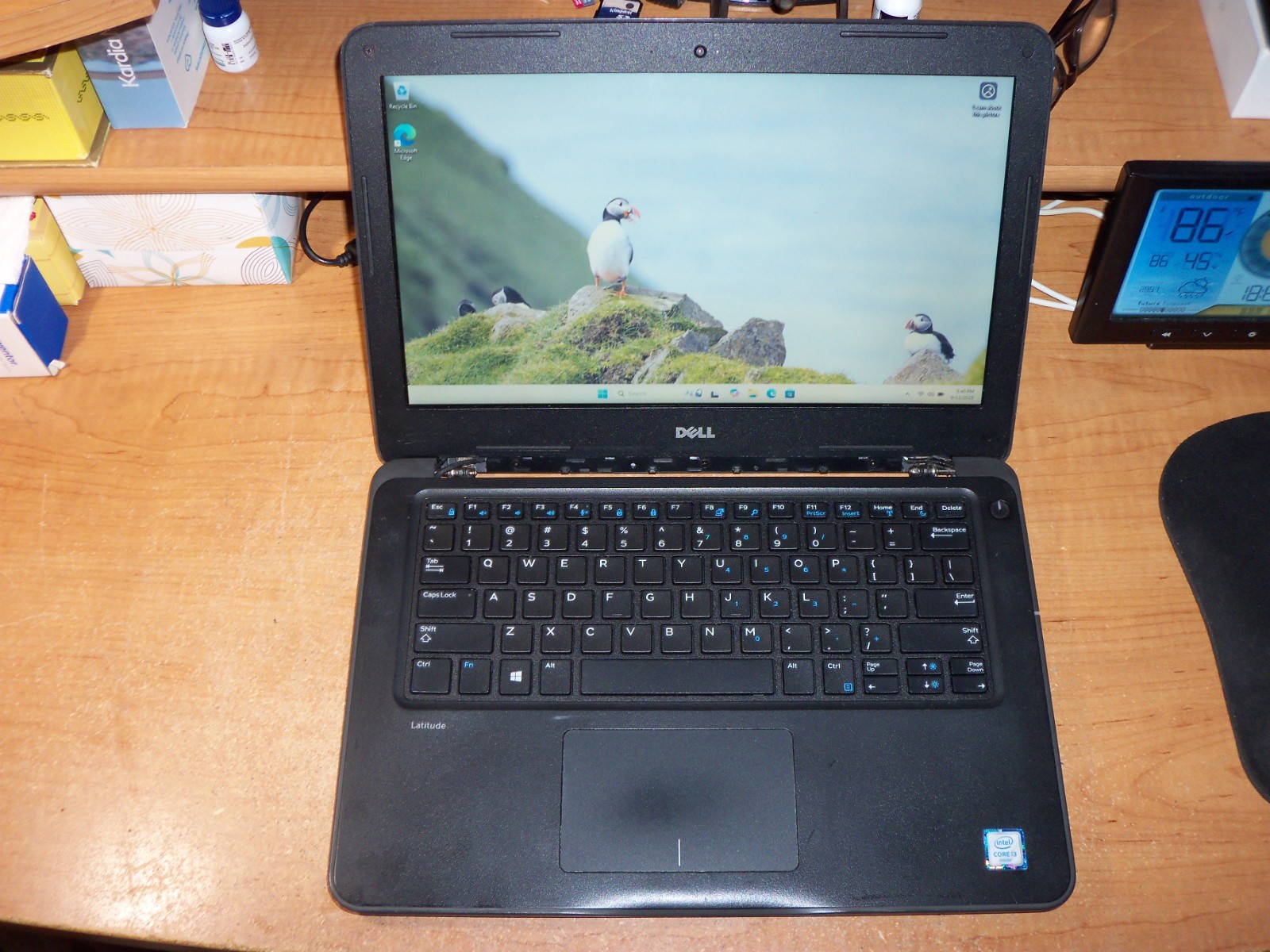 Dell Latitude 3380 13" Laptop 4GB RAM  120 GB SSD Windows 11 Pro No AC Ada. Read