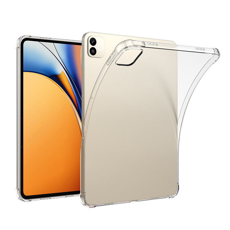TPU Clear Case for Realme Pad 3 11.6" - Shockproof Anti-Drop Protective Cover