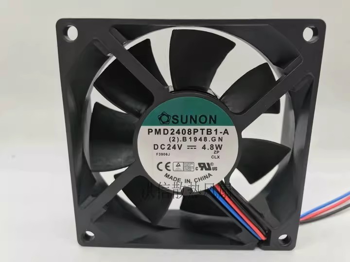 1PCS SUNON PMD2408PTB1-A DC24V 4.8W 2-Wire 3-Wire 8025 Inverter Fan