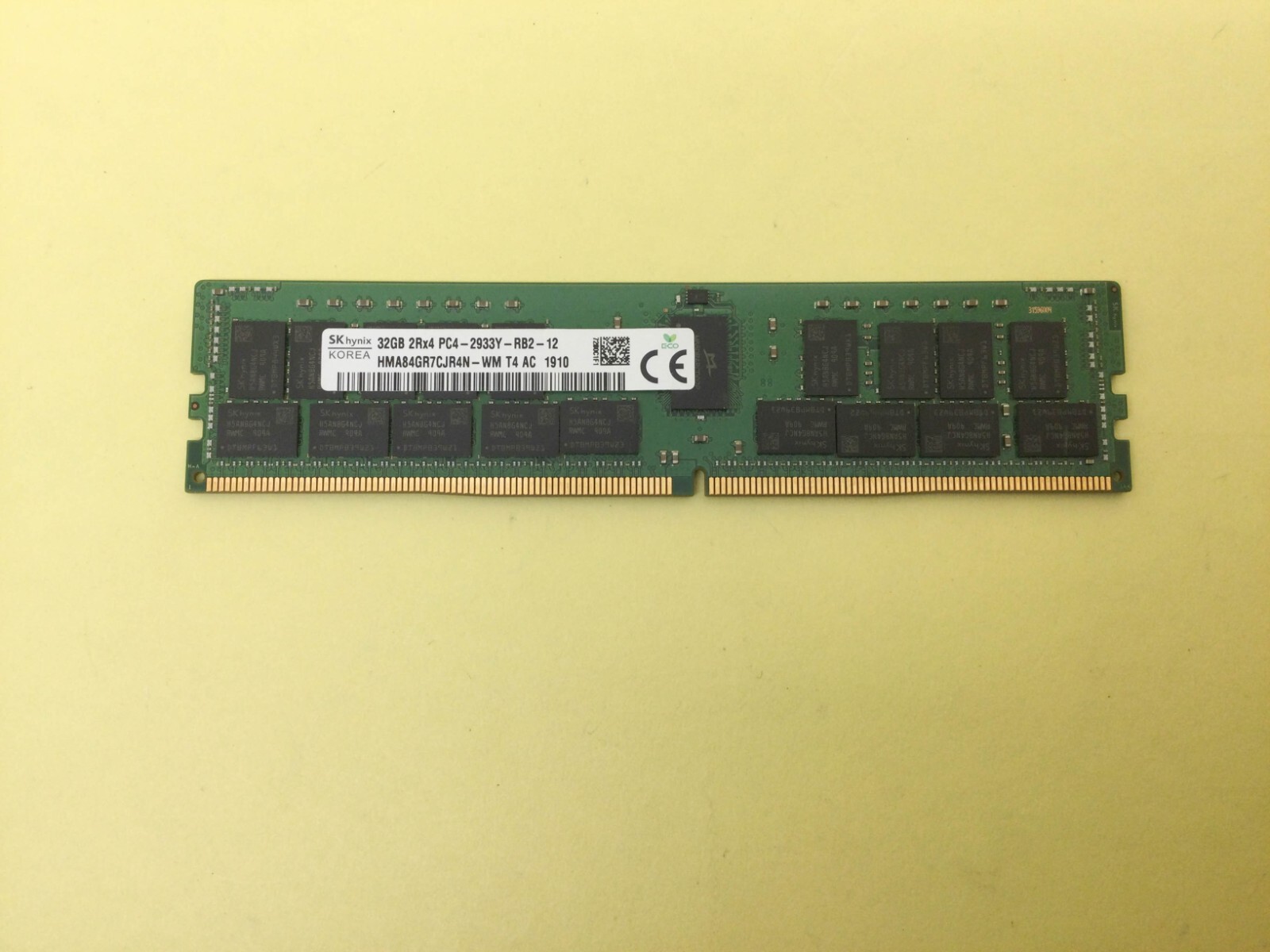 HYNIX 32GB (1X32GB) 2RX4 PC4-2933Y DDR4 SERVER MEMORY HMA84GR7CJR4N-WM