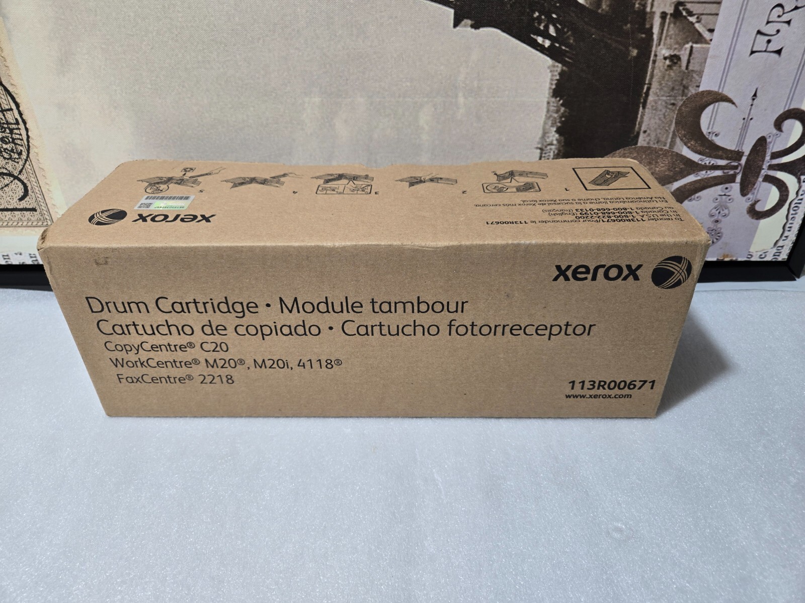 Xerox 113R00671 Black Drum Cartridge