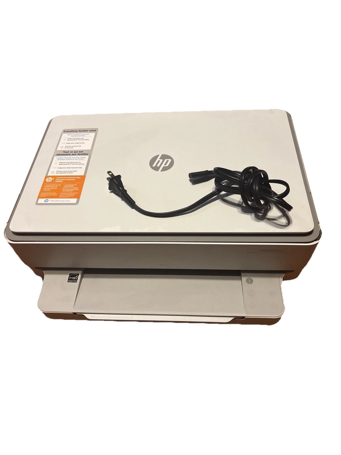 HP ENVY 6055e Wireless Color Inkjet All-In-One Printer Tested And Working