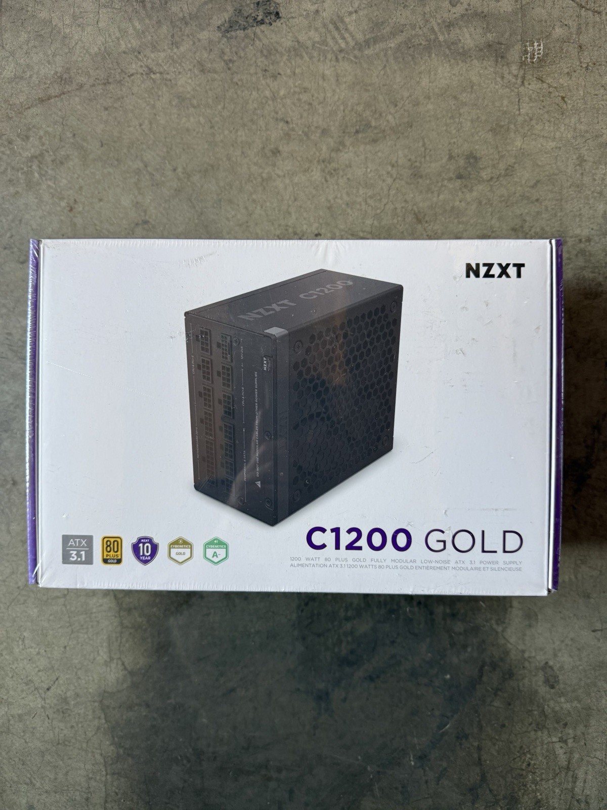 NZXT C1200 Gold 1200W ATX 3.1 Fully Modular 80 PLUS Gold Power Supply