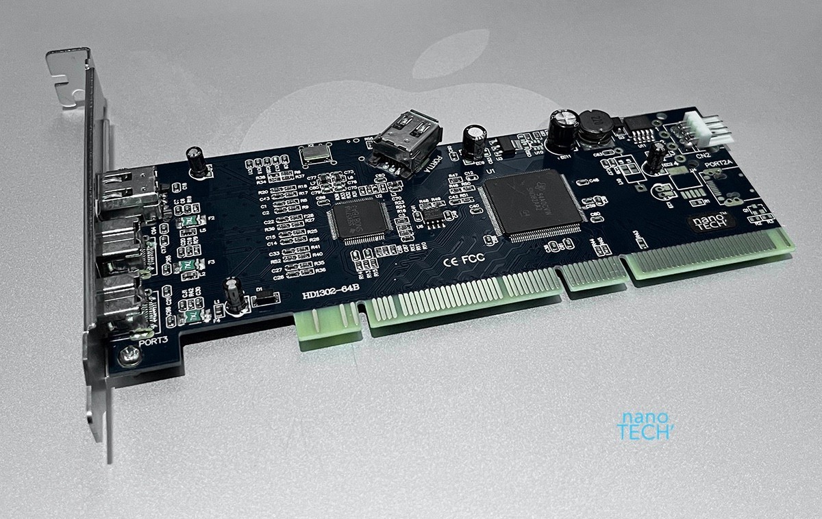 4 Port Firewire 800 1394b+a PCI-X Card Adapter *Apple PowerMac G3 /G4 /G5 *OS X