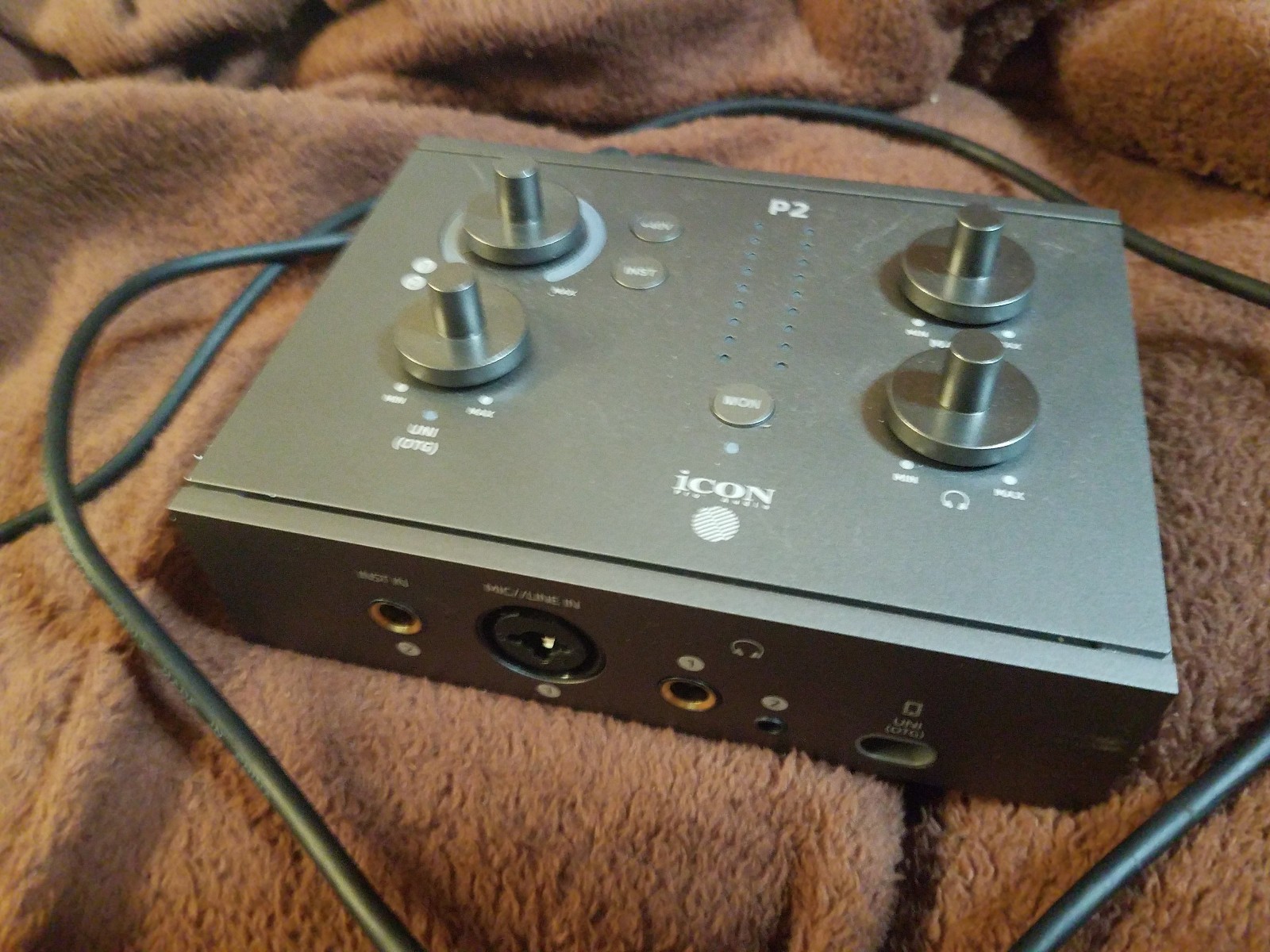 iCON panel2 p2 panel 2 pro audio sound card USB
