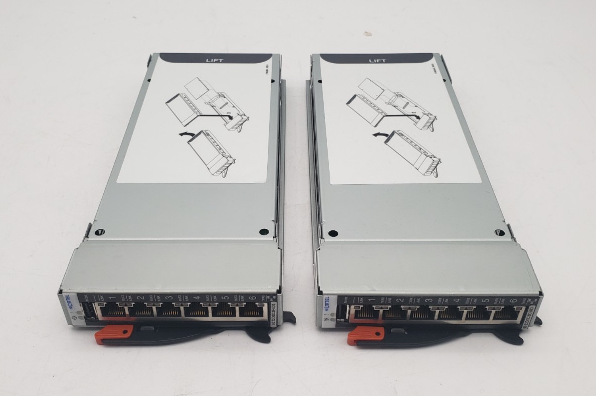 LOT OF 2 | Nortel Networks | Layer 2/3  1GB Modules | For IBM BladeCenter S
