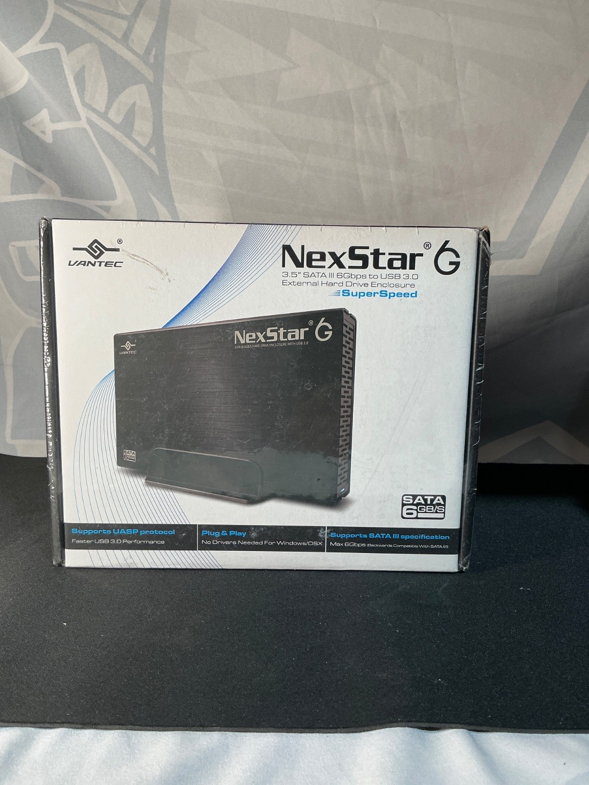 # Vantec NexStar 6G 3.5" SATA III 6 Gb/s to USB 3.0 External Hard Drive