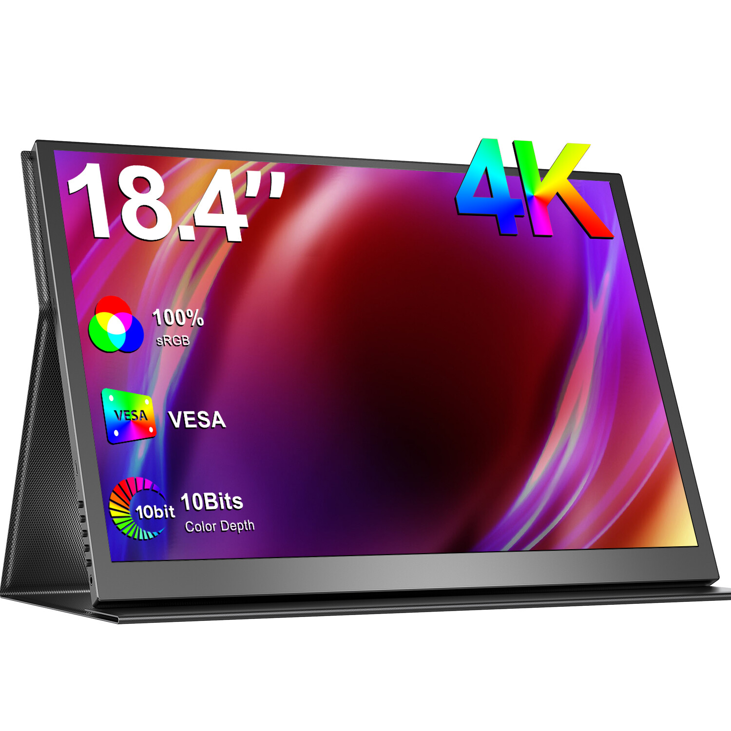 UPERFECT 18.4 Inch 4K Portable Monitor for Laptop and PC IPS Display 3840x2160