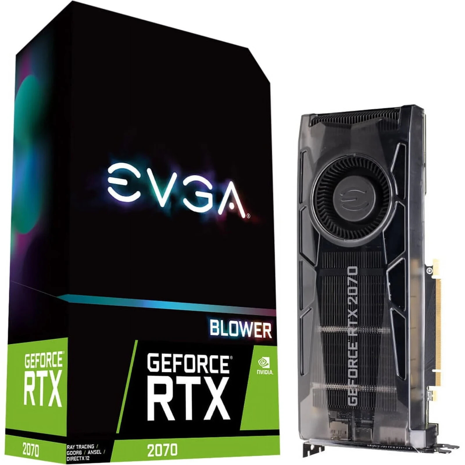 EVGA GeForce RTX 2070 SUPER GAMING, 08G-P4-3070-RX, 8GB GDDR6, RGB LED
