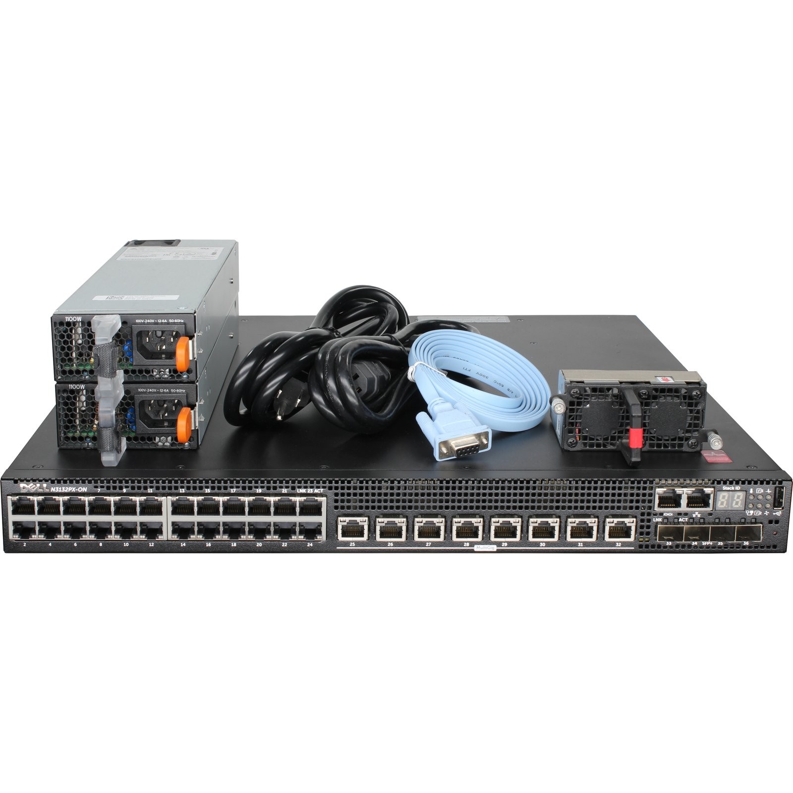 Dell Networking N3132PX-ON 24P 1GbE 8P 5GbE UPoE 4P SFP+ Switch
