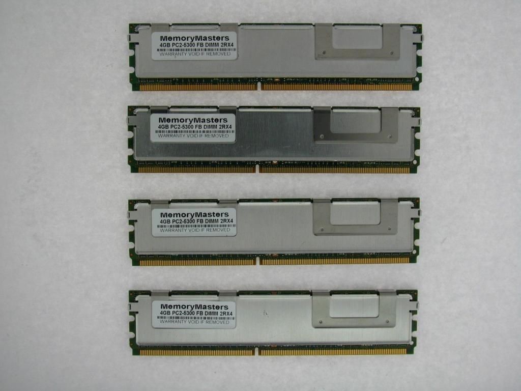 NOT FOR PC 16GB 4x4GB PC2-5300 ECC FB-DIMM for HP Compaq ProLiant DL380 G5