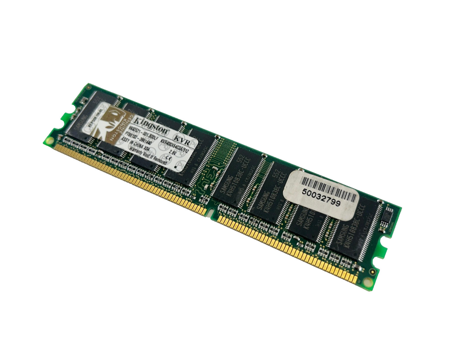 Kingston ValueRAM KVR400X64C3A/512 Standard Desktop Memory Module