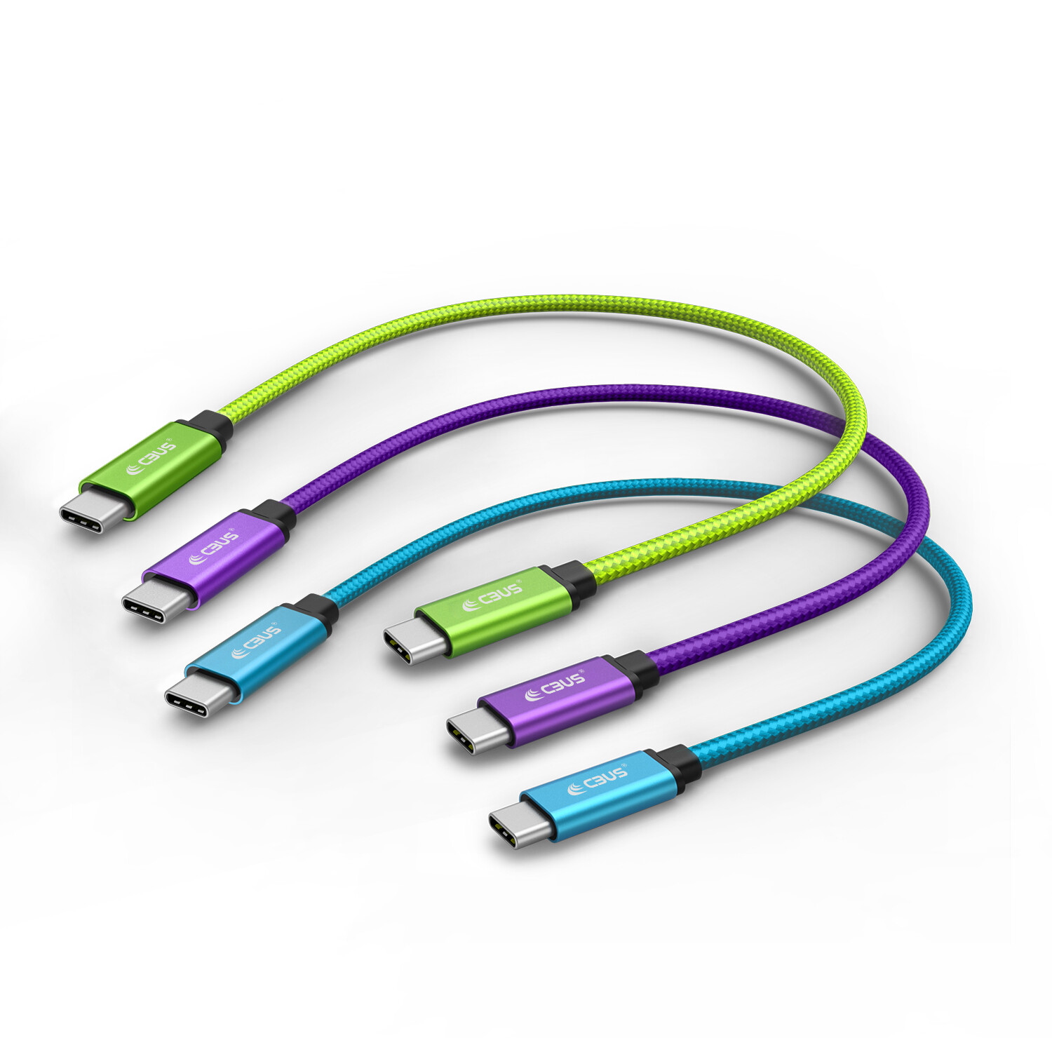 [3-Pack] USB-C to C 3.2 Gen 1 Cable for Portable Hard Drives, Seagate, WD, LaCie