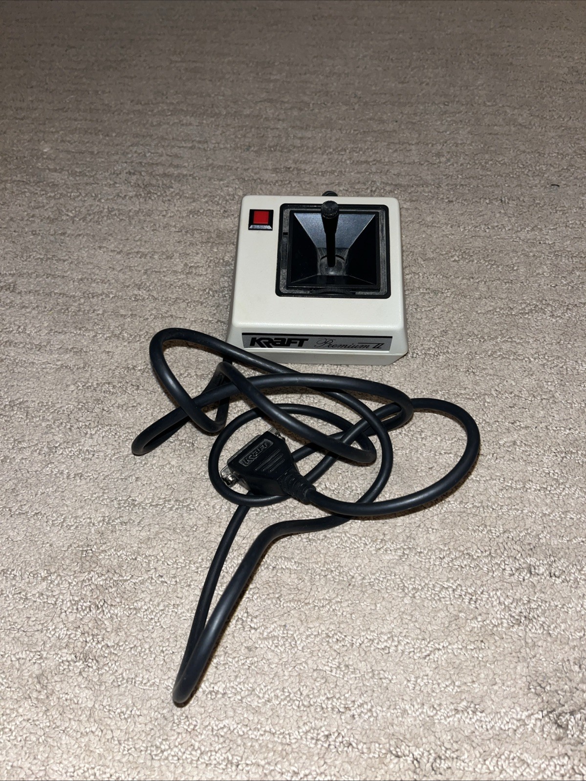 Kraft Premium II Vintage Computer Joystick — Apple II / IBM PC Compatible Retro
