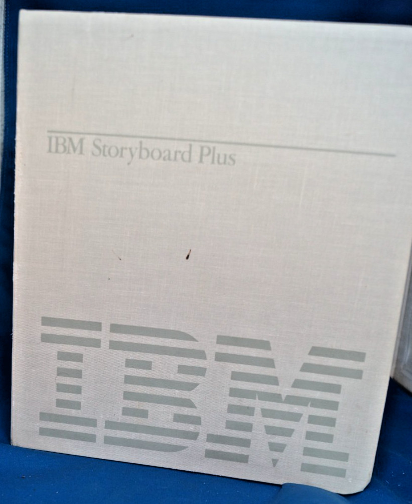 IBM Storyboard Plus 5.25 Disc, 3.5 diskette backup 1987