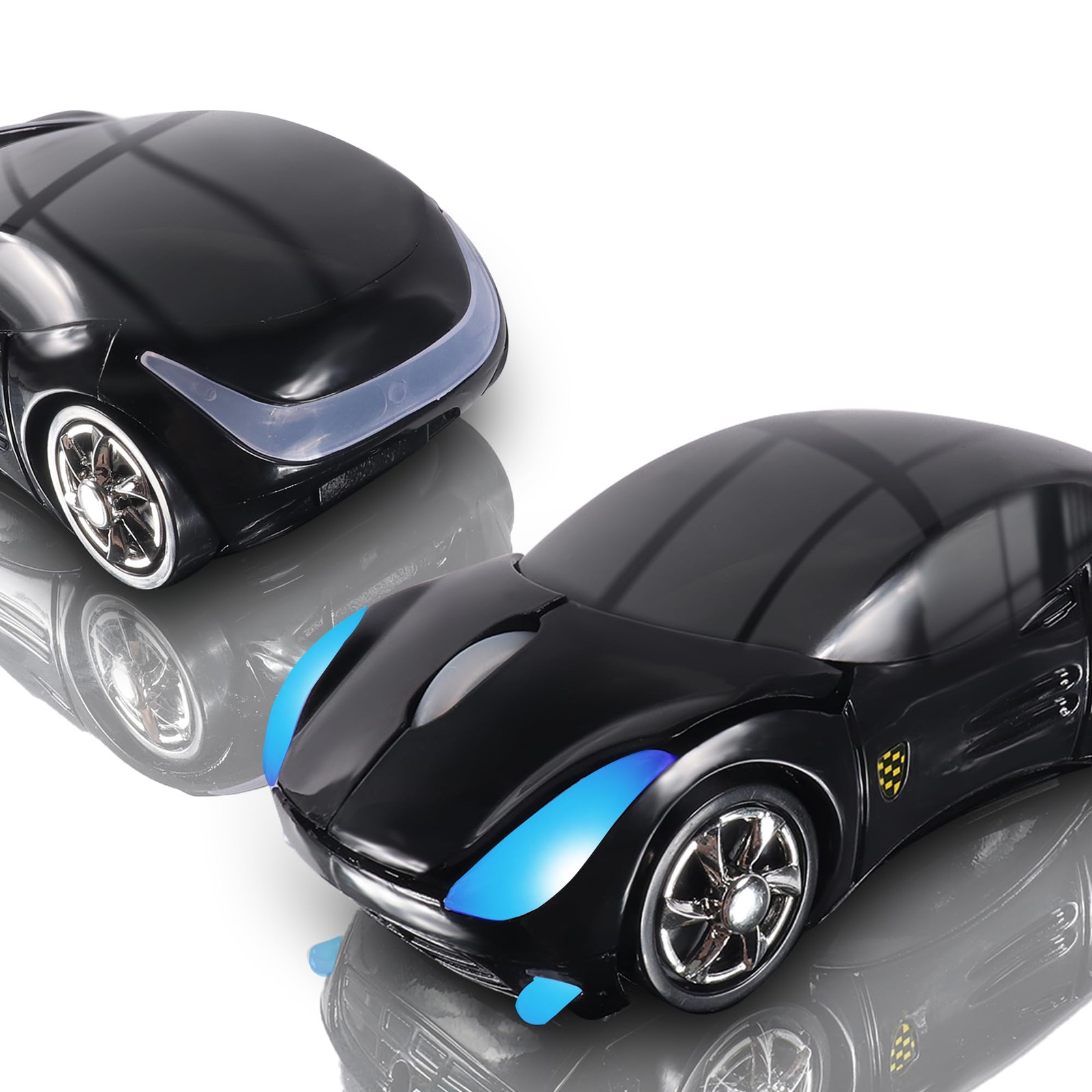 elec Space Wireless Mouse, 2.4GHz Car Wireless Mouse Cool 3D Sport Ergonomic ...