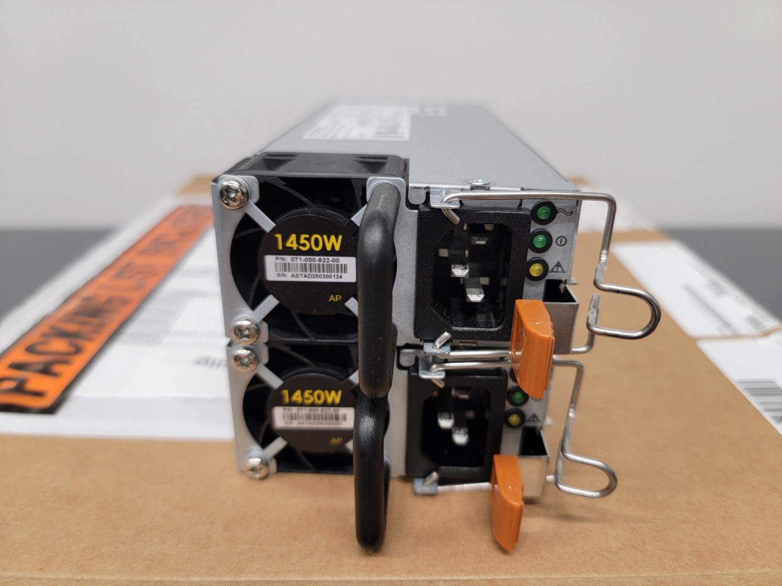 x2 Artesyn 1450W 80+ Titanium Server Power Supplies 700-013695-0100