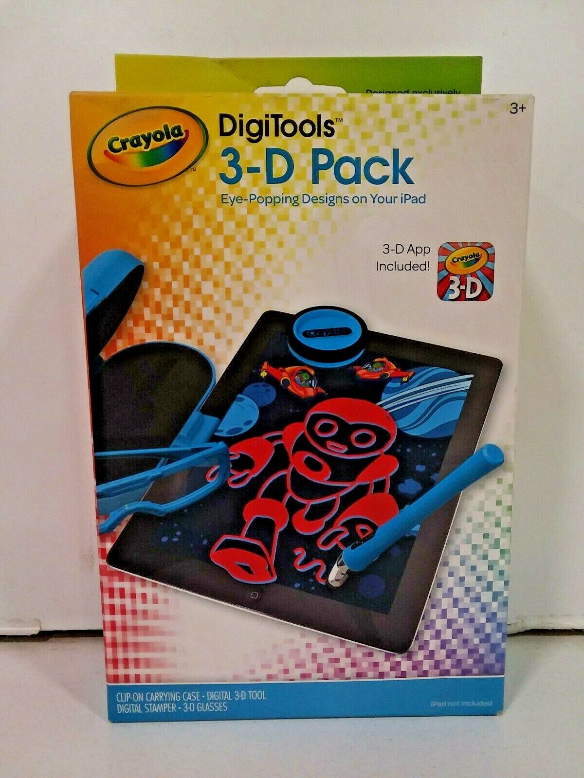 BRAND NEW Crayola DigiTools 3-D Pack Designed for iPad Ages 3+