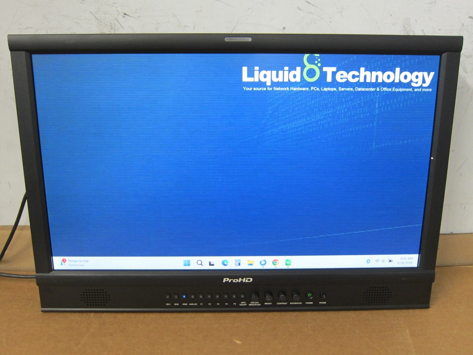 JVC DT-N24H ProHD DT-N24H 23.8" Studio LCD w/3G-SDI - No Stand - Grade C