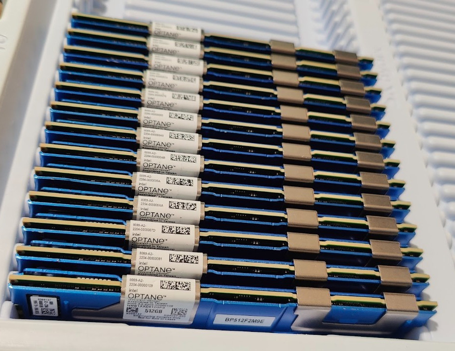 Intel Optane 200 Barlow Pass 512GB NMB1XXD512GPS PMem Samples MatchedLot RAM