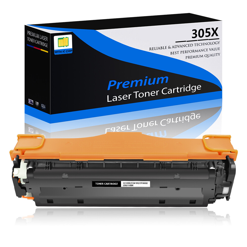 1PK CE410X 305X Black Toner Cartridge for HP LaserJet Pro 300 color MFP M375nw