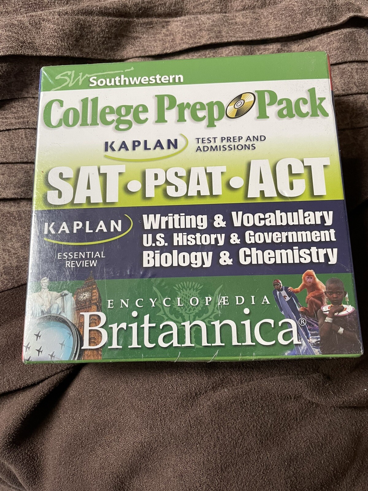 Southwestern College  Prep Pack 2007 SAT,PSAT,ACT Encyclopedia Britannica SEALED