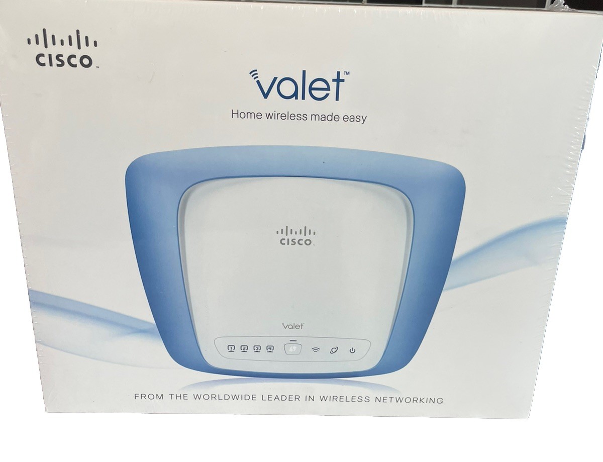 Cisco Linksys Valet M10 Wireless Router | 4 Port NEW / SEALED Unopened Box