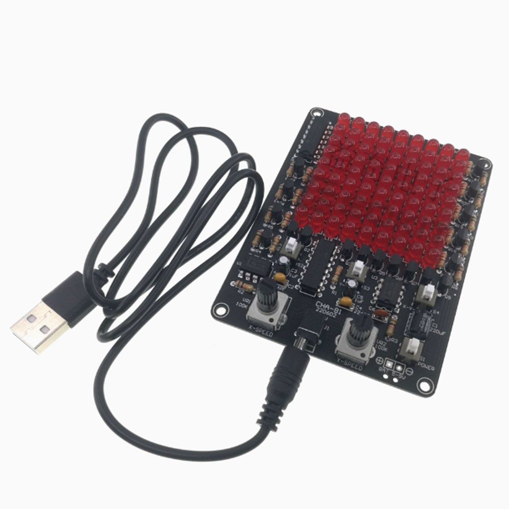 5pcs CHA-81 LED Tracking Light DIY Parts Electronic Production Kit Follow Spot