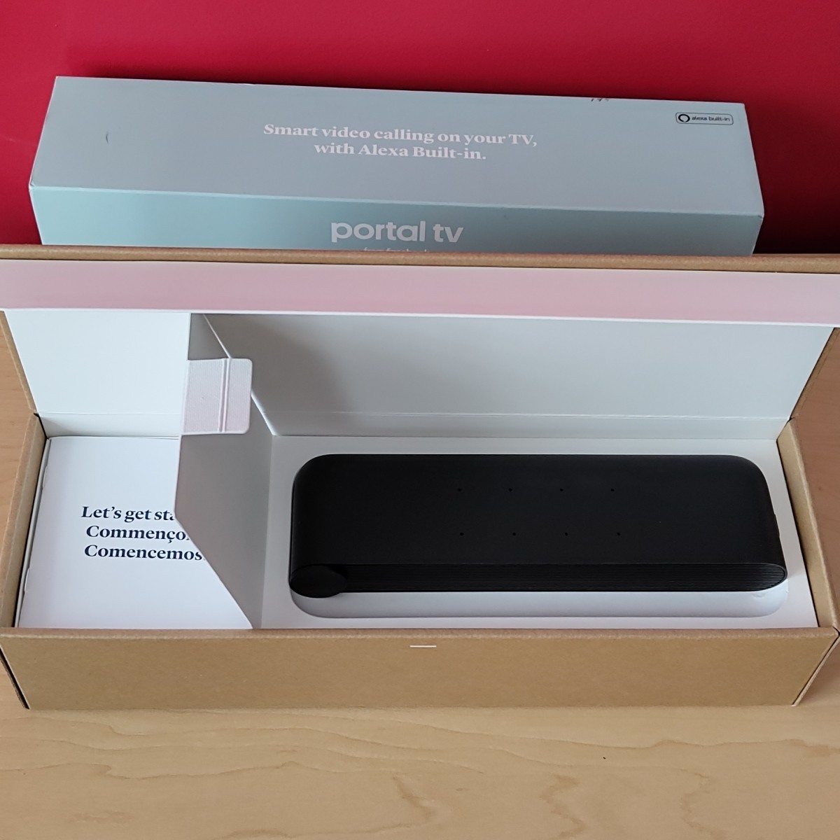Nice Facebook Meta Portal TV Smart Video Calling Messenger Open Box