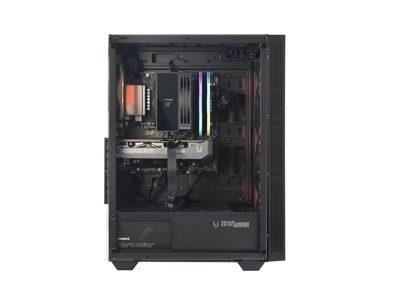 Zotac GAMING  MEK AI-Enhanced Gaming PC Desktop Computer - NVIDIA GeForce RTX