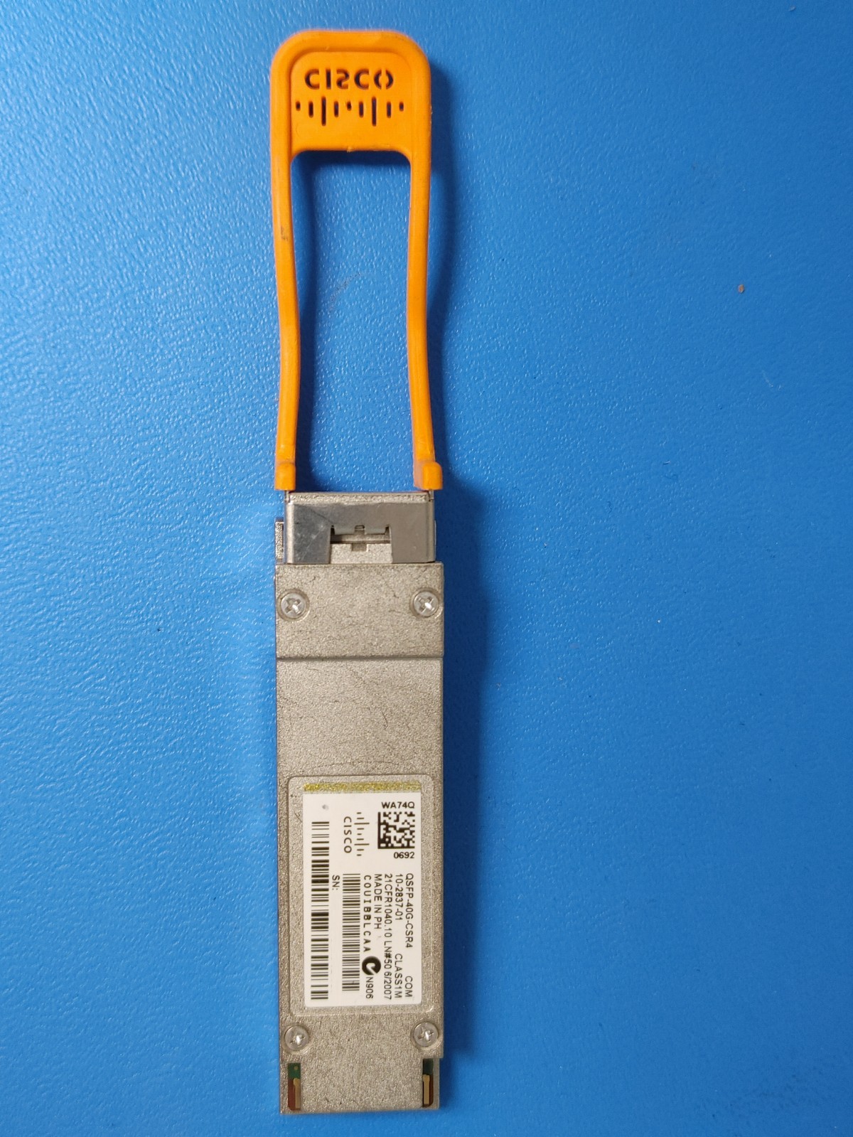 Cisco QSFP-40G-CSR4  40GBASE QSFP+ 850nm 400m DOM MTP/MPO-12 MMF  Transceiver