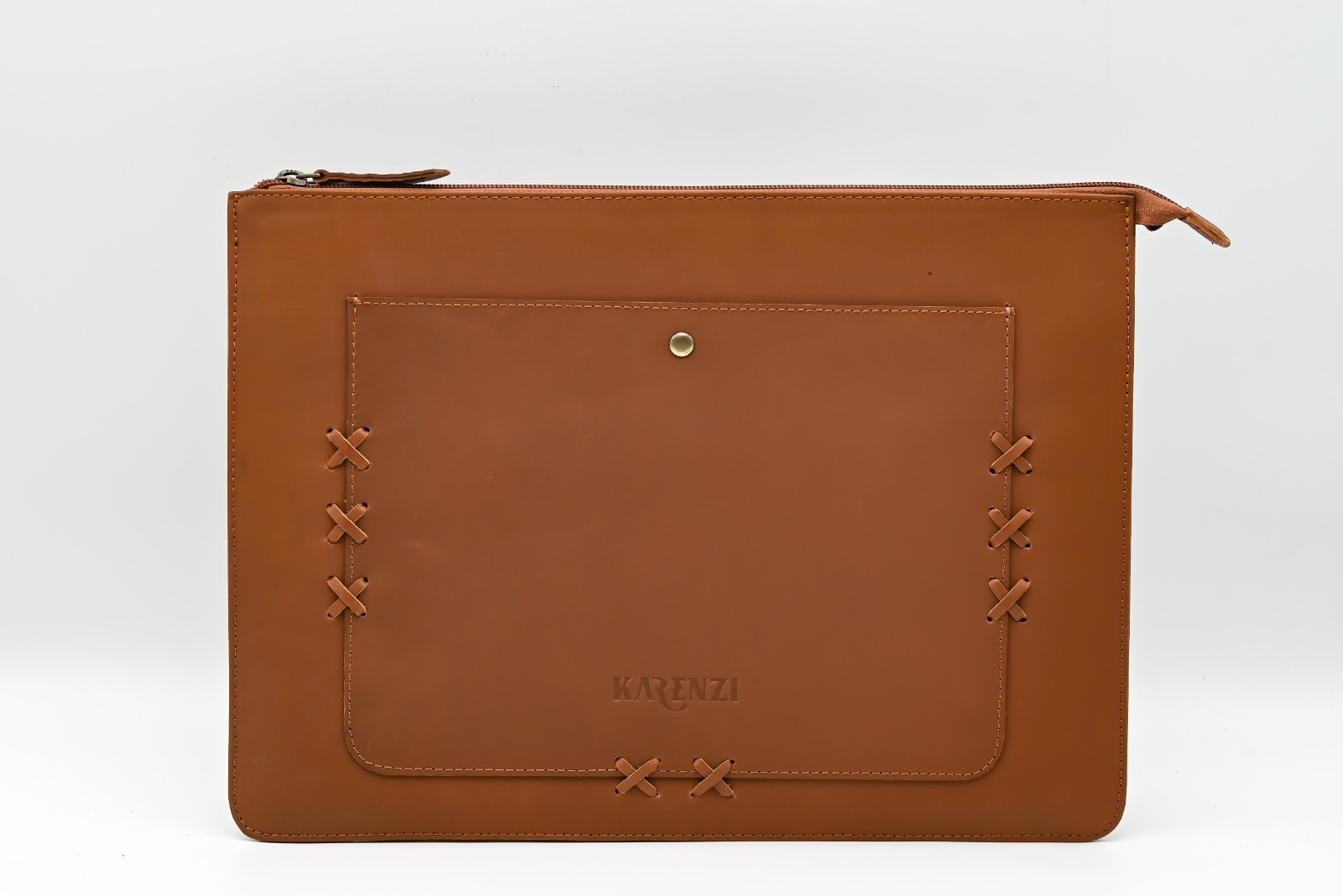 Premium Genuine Leather Pouch | Luxury Travel Organizer