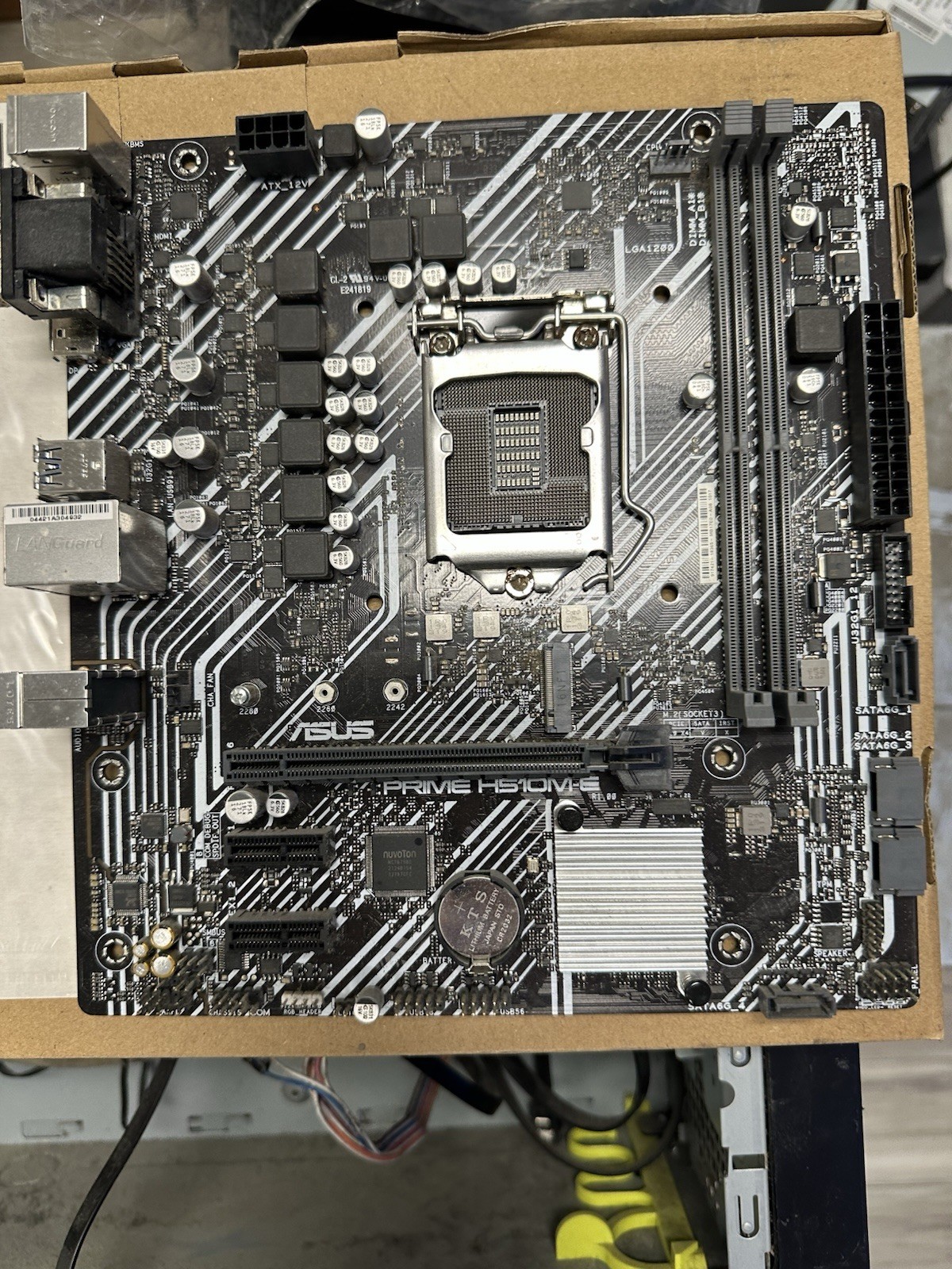 ASUS Prime H510M-E LGA1200 (Intel® 11th/10th Gen) Micro-ATX Motherboard