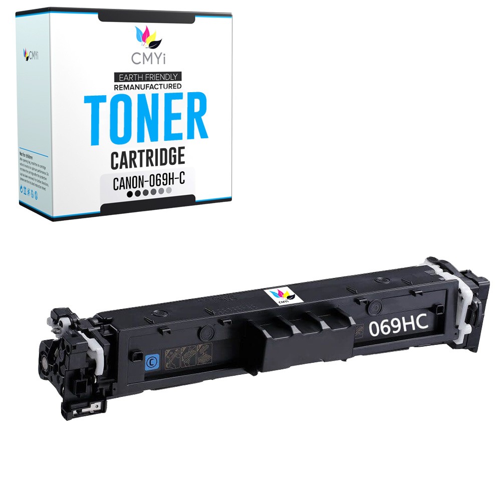 CMYi 1PK Replacement 069H Cyan Toner Cartridge for Canon Color i-SENSYS MF752Cdw