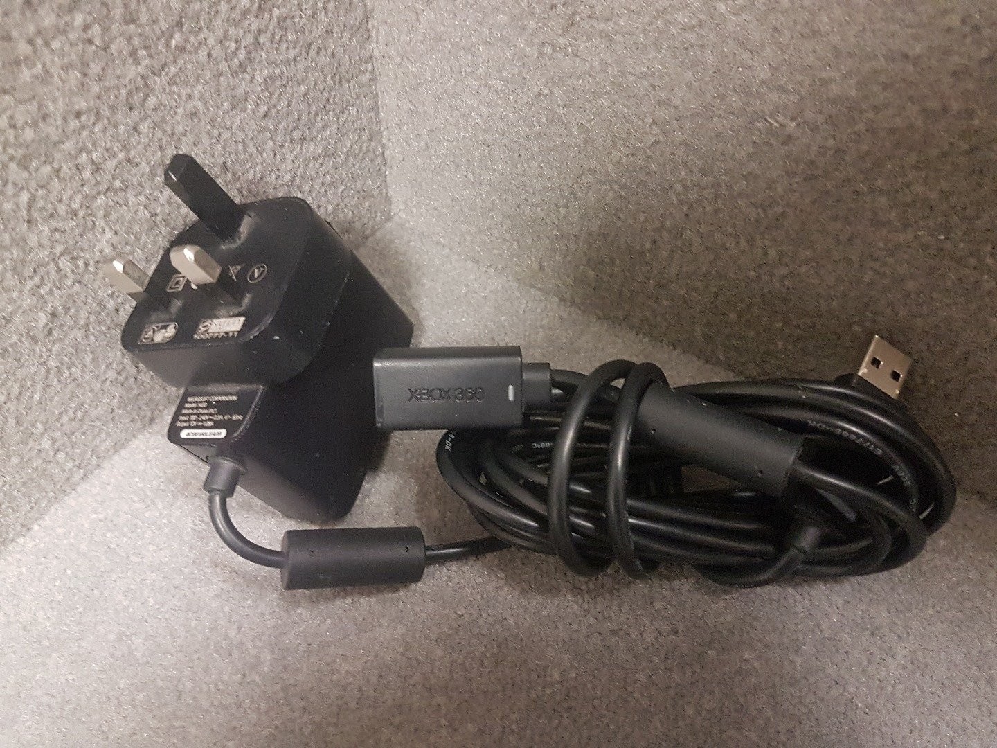 Official Microsoft Xbox 360 Kinect Power Supply Lead/Mains AC Adapter - UK