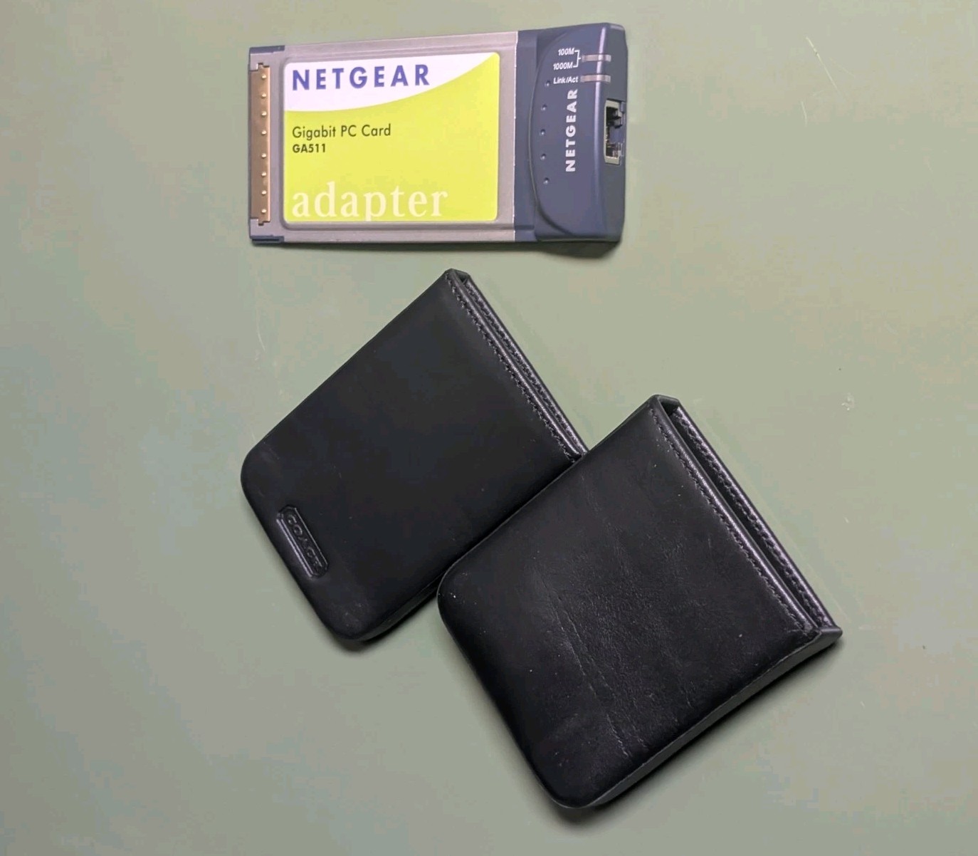 NETGEAR GA511 Gigabit Network Card With Case For Laptop Notebook