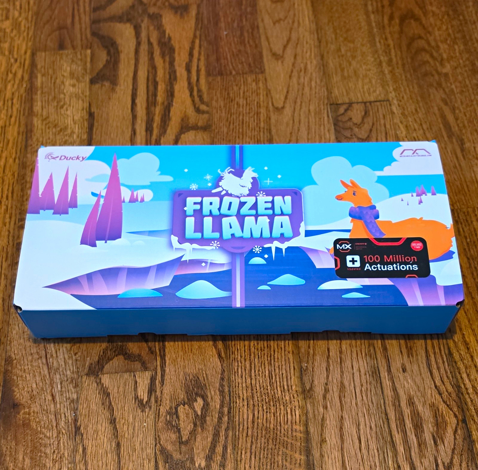 Ducky Mecha Mini Frozen Llama Mechanical Keyboard