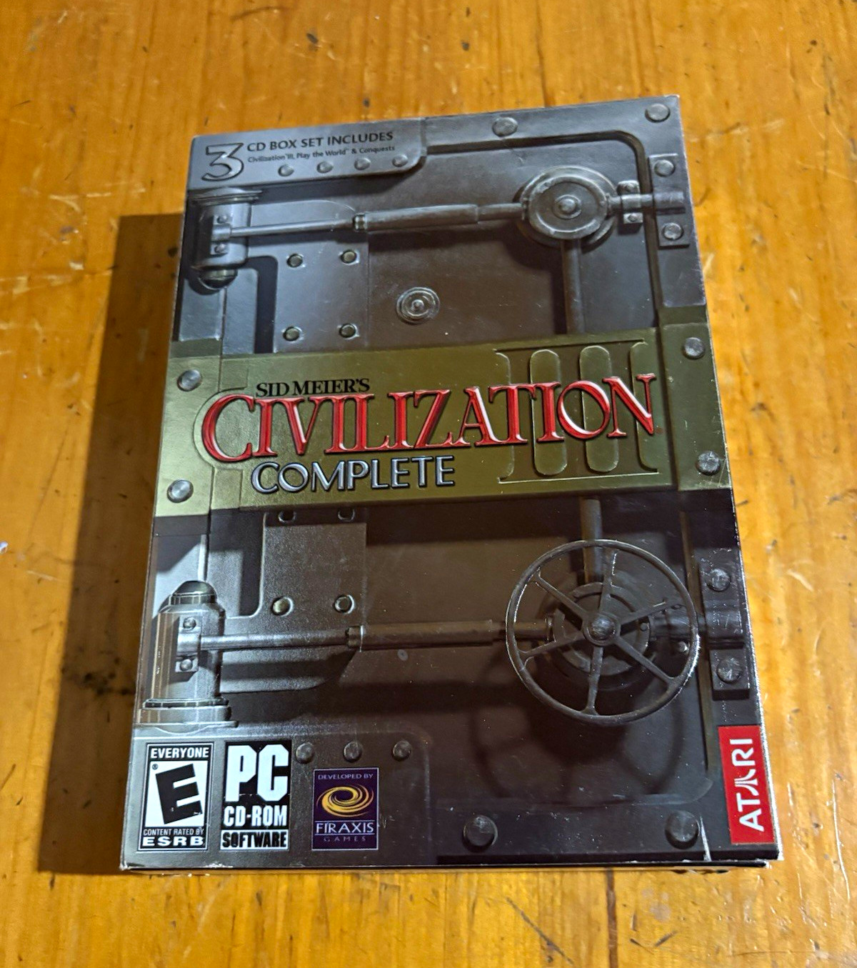Sid Meier's Civilization III Complete PC CD-ROM 3-Disc Box Set English