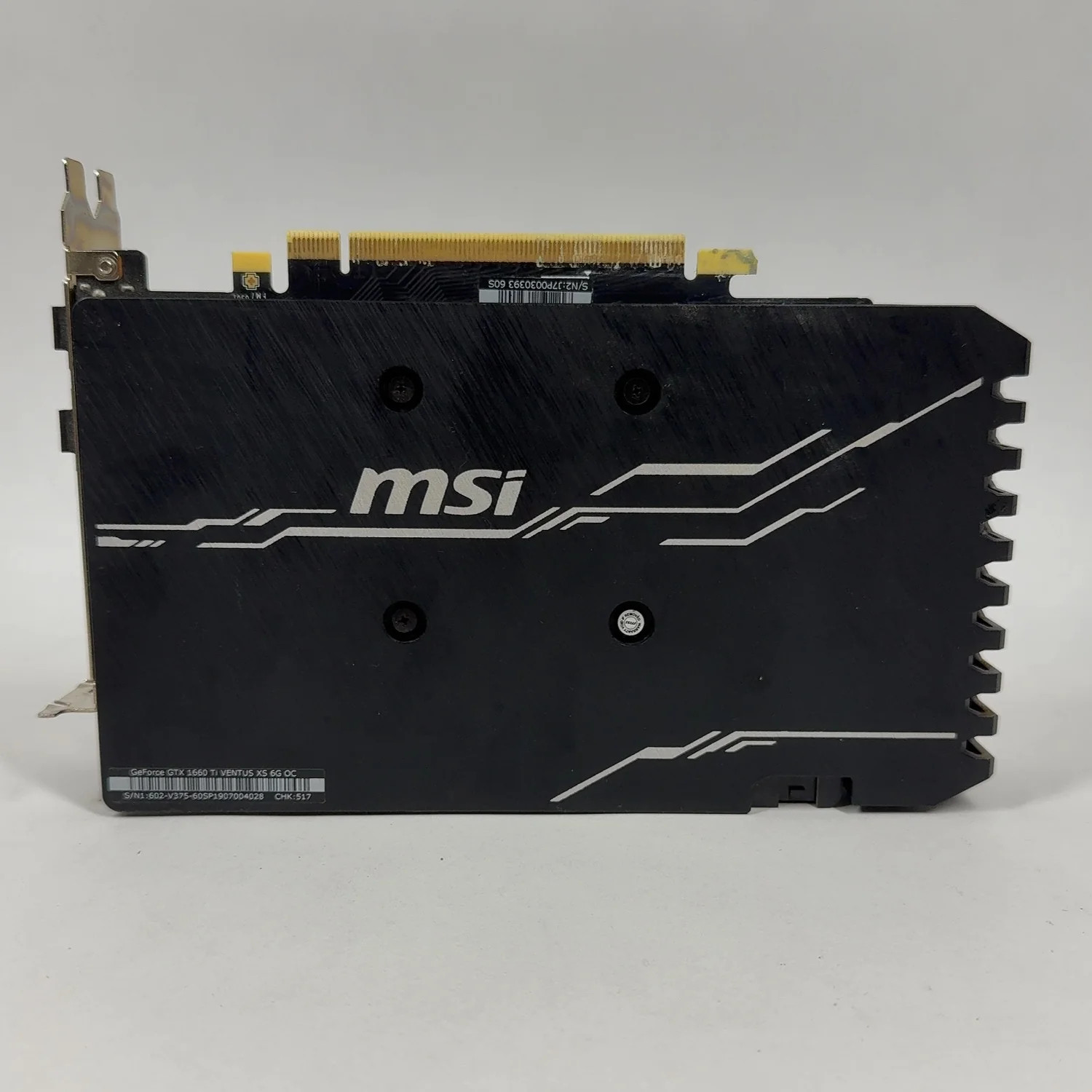 MSI GeForce GTX 1660 Ti Ventus XS 6G OC 6GB GDDR6 Graphics Card G1660TVXS6