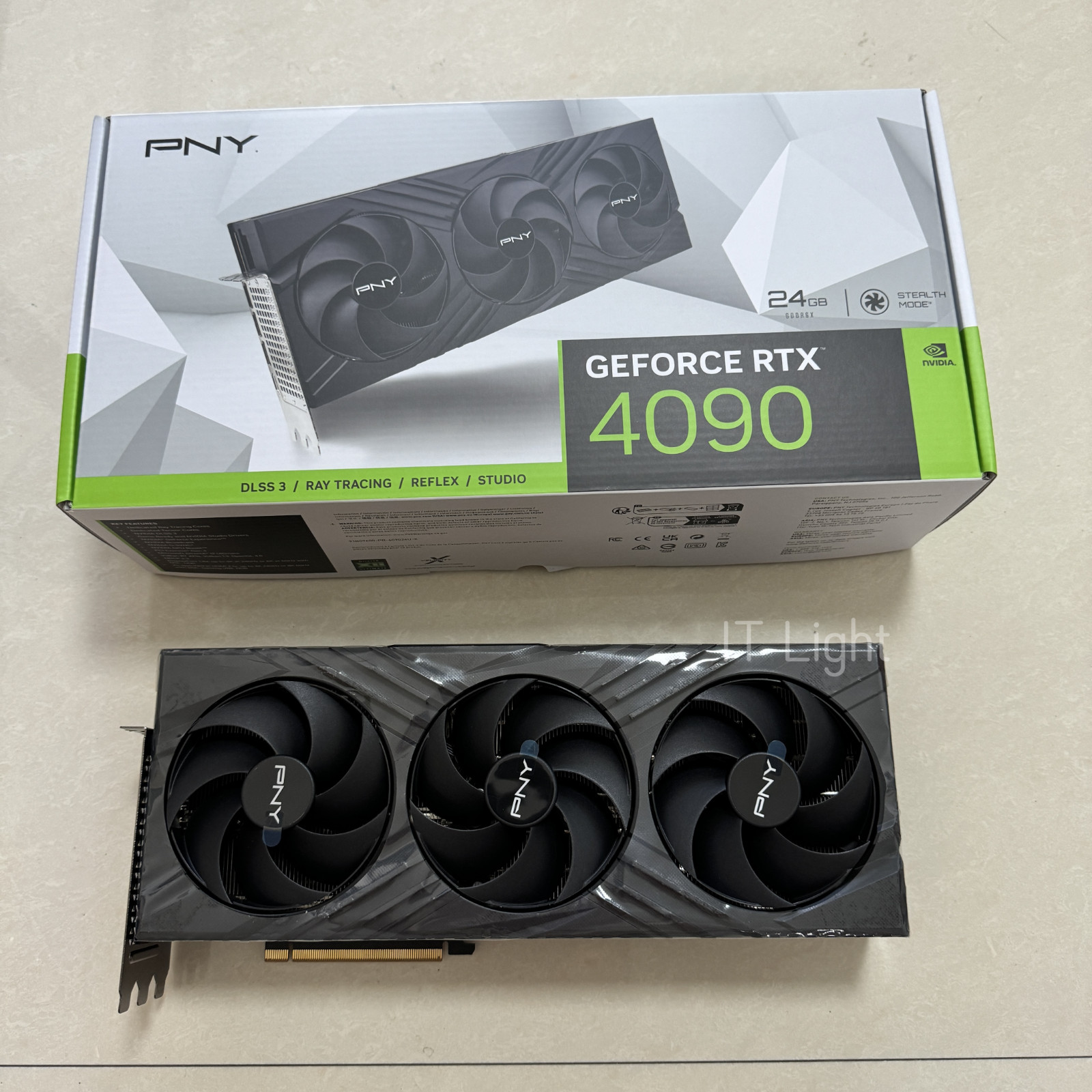 *Clearance* (FOR PARTS)  PNY RTX 4090  (No Core & VRAM) With Box