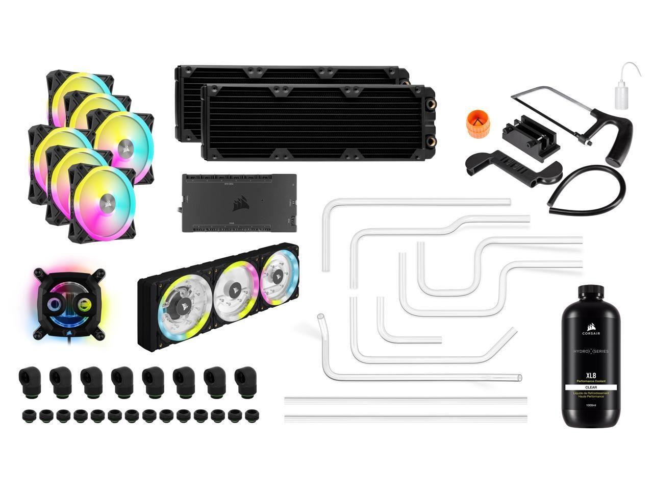 CORSAIR Hydro X Series iCUE XH5000i RGB PRO CX-9070010-WW Custom Cooling Kit