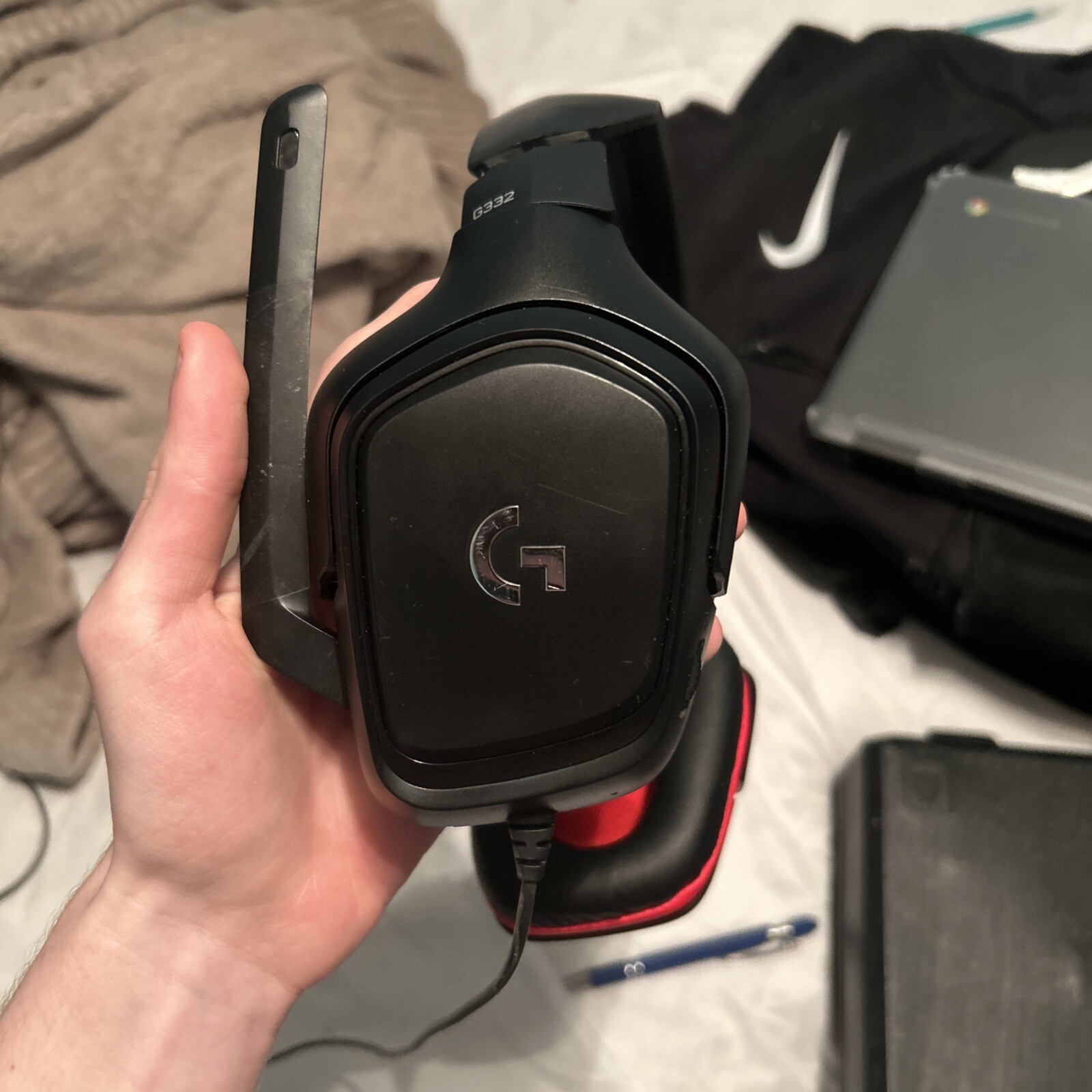Logitech G332 Wired Stereo Gaming Headset for PC