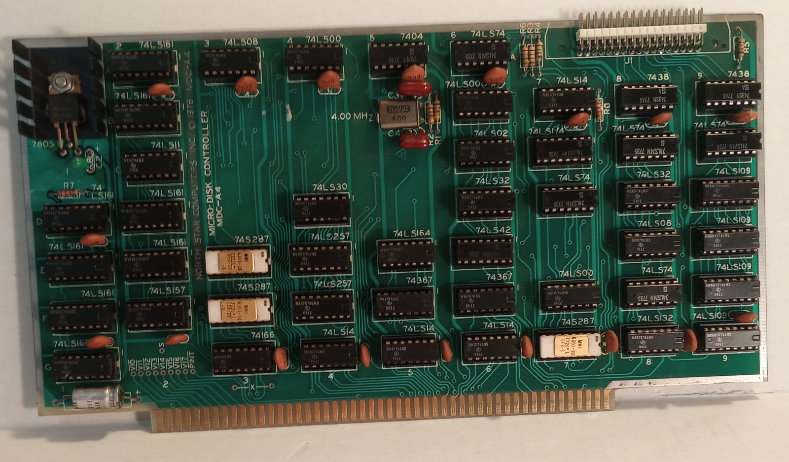North Star Micro Disk Controller MDC-A4 board (S-100)
