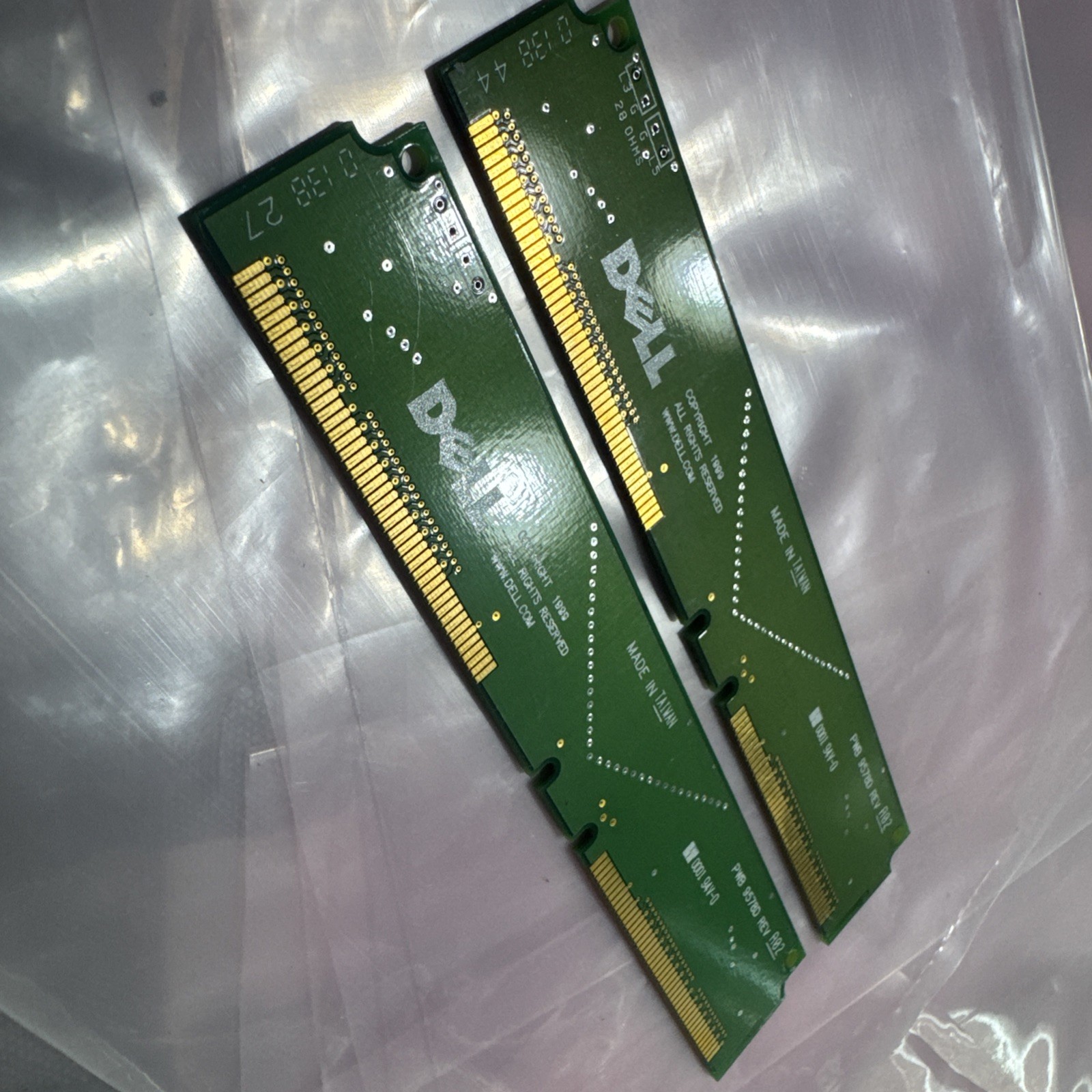 (Lot of 2) Dell PWB 9578D REV A02 Terminator Crimm Slot Fillers