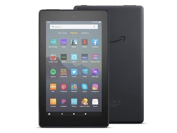 Fire 7 Tablet 7" Display 16 GB 2019 Release Black Tablet Very Good