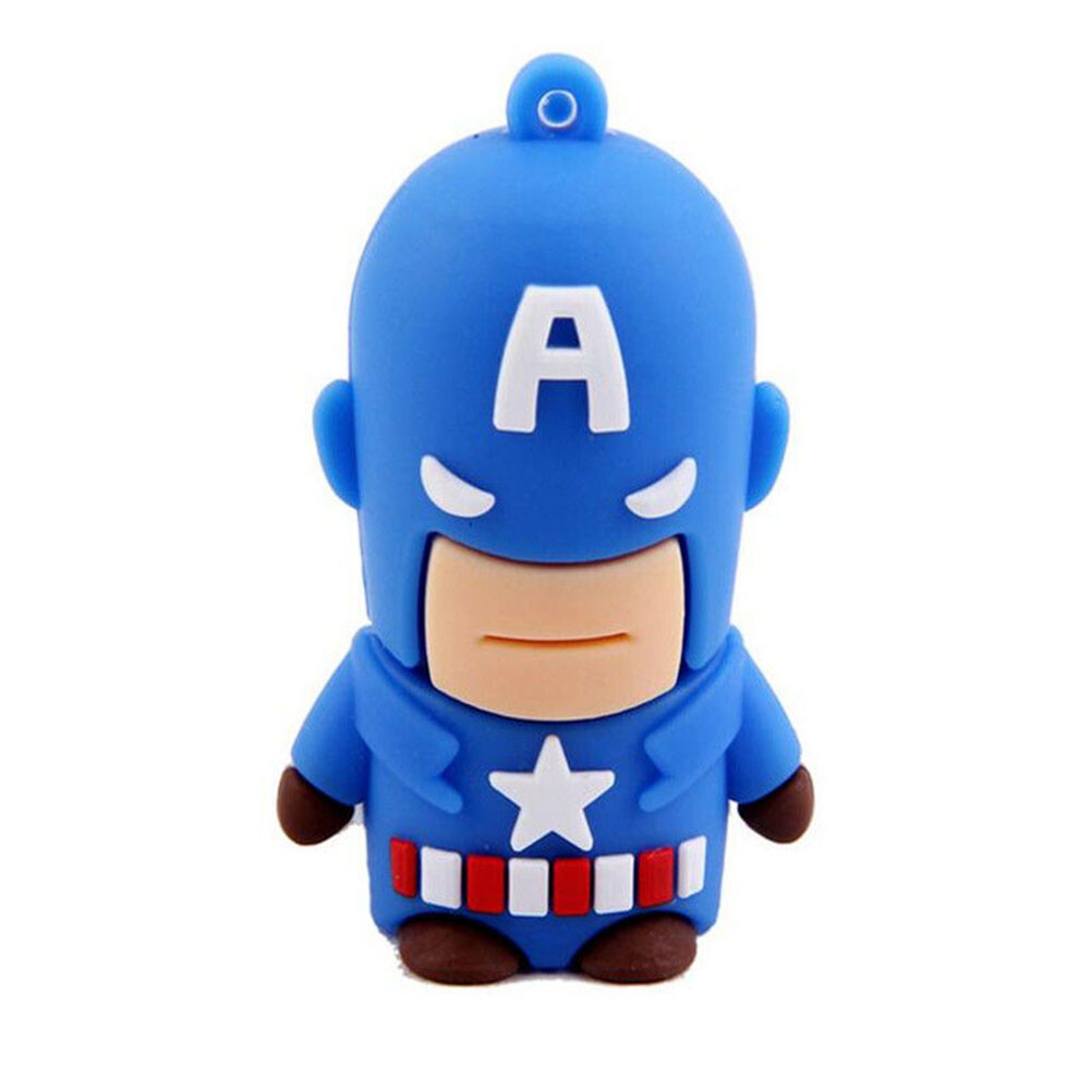 2.0 16gb 32gb 64gb 128gb Captain America Super Hero USB Flash Thumb Drive