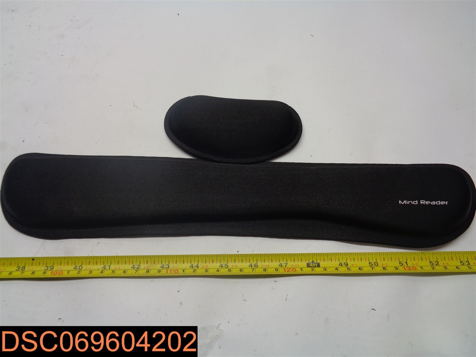 MInd Reader Ergonomic Keyboard and Mouse Wrist Rest Set WRESTGEL-BLK