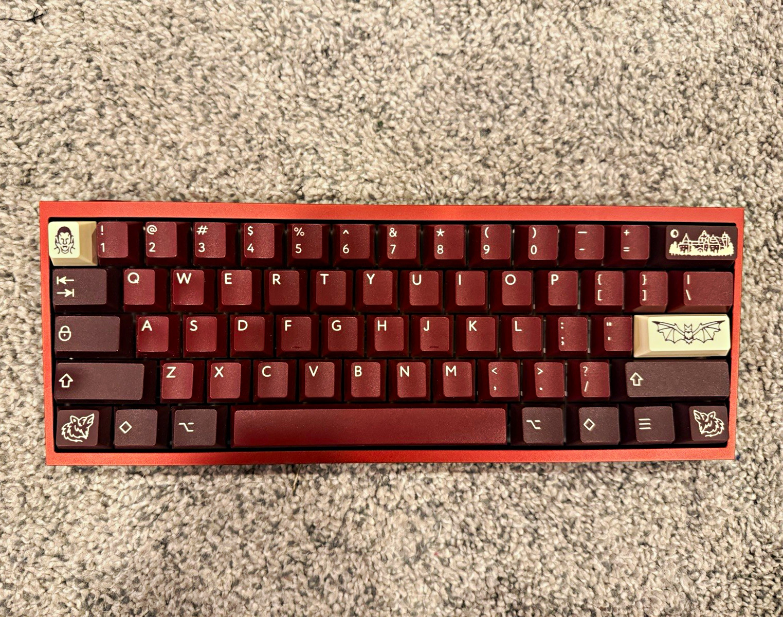 Custom KBD Fans Tofu 60 Keyboard